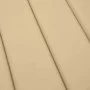 Cojín para tumbona tela beige melange 200x60x4 cm de vidaXL, Cojines para sillas y sofás - Ref: Foro24-4002512, Precio: 45,25...