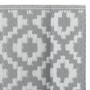 Alfombra de exterior PP gris 160x230 cm de vidaXL, Protectores para exterior - Ref: Foro24-368553, Precio: 37,06 €, Descuento: %