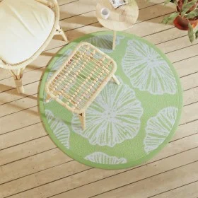 Alfombra de exterior PP verde Ø120 cm de vidaXL, Protectores para exterior - Ref: Foro24-368598, Precio: 20,70 €, Descuento: %