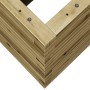 Jardinera madera de pino impregnada 70x40x68,5 cm de vidaXL, Maceteros y jardineras - Ref: Foro24-3282488, Precio: 169,87 €, ...