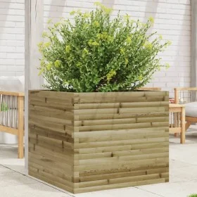 Jardinera madera de pino impregnada 80x80x68,5 cm de vidaXL, Maceteros y jardineras - Ref: Foro24-3282483, Precio: 235,48 €, ...