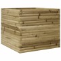 Jardinera madera de pino impregnada 80x80x68,5 cm de vidaXL, Maceteros y jardineras - Ref: Foro24-3282483, Precio: 238,52 €, ...