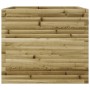 Jardinera madera de pino impregnada 80x80x68,5 cm de vidaXL, Maceteros y jardineras - Ref: Foro24-3282483, Precio: 238,52 €, ...