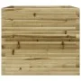 Jardinera madera de pino impregnada 80x80x68,5 cm de vidaXL, Maceteros y jardineras - Ref: Foro24-3282483, Precio: 235,48 €, ...