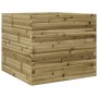 Jardinera madera de pino impregnada 80x80x68,5 cm de vidaXL, Maceteros y jardineras - Ref: Foro24-3282483, Precio: 238,52 €, ...