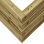 Jardinera madera de pino impregnada 80x80x68,5 cm de vidaXL, Maceteros y jardineras - Ref: Foro24-3282483, Precio: 238,52 €, ...