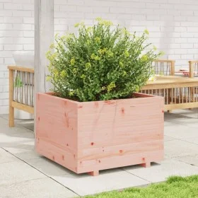 Jardinera madera maciza de abeto Douglas 70x70x49,5 cm de vidaXL, Maceteros y jardineras - Ref: Foro24-3282527, Precio: 161,2...