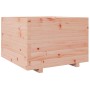 Jardinera madera maciza de abeto Douglas 70x70x49,5 cm de vidaXL, Maceteros y jardineras - Ref: Foro24-3282527, Precio: 163,6...