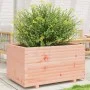 Jardinera madera maciza de abeto Douglas 90x60x49,5 cm de vidaXL, Maceteros y jardineras - Ref: Foro24-3282567, Precio: 177,4...