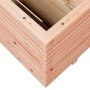 Jardinera madera maciza de abeto Douglas 90x60x49,5 cm de vidaXL, Maceteros y jardineras - Ref: Foro24-3282567, Precio: 177,4...