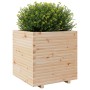 Jardinera madera maciza de pino 70x70x72,5 cm de vidaXL, Maceteros y jardineras - Ref: Foro24-3282584, Precio: 220,56 €, Desc...