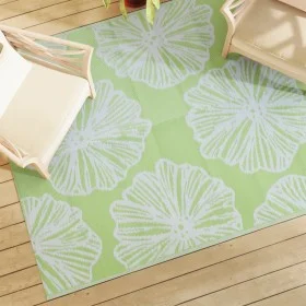 Alfombra de exterior PP verde 160x230 cm de vidaXL, Protectores para exterior - Ref: Foro24-368593, Precio: 28,34 €, Descuent...