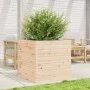 Jardinera de madera maciza de pino 70x70x68,5 cm de vidaXL, Maceteros y jardineras - Ref: Foro24-3282474, Precio: 196,14 €, D...
