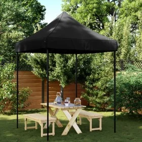 Tienda de fiesta plegable Pop-Up negro 200x200x306 cm de vidaXL, Carpas y cenadores - Ref: Foro24-4004990, Precio: 103,59 €, ...