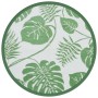 Alfombra de exterior PP verde Ø120 cm de vidaXL, Protectores para exterior - Ref: Foro24-368518, Precio: 28,16 €, Descuento: %