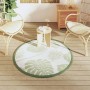 Alfombra de exterior PP verde Ø120 cm de vidaXL, Protectores para exterior - Ref: Foro24-368518, Precio: 28,16 €, Descuento: %