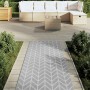 Alfombra de exterior PP gris 80x250 cm de vidaXL, Protectores para exterior - Ref: Foro24-368545, Precio: 29,87 €, Descuento: %