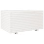 Jardinera madera maciza de pino blanco 90x60x49,5 cm de vidaXL, Maceteros y jardineras - Ref: Foro24-3282565, Precio: 202,40 ...