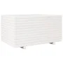 Jardinera madera maciza de pino blanco 90x60x49,5 cm de vidaXL, Maceteros y jardineras - Ref: Foro24-3282565, Precio: 199,84 ...