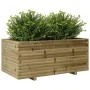 Jardinera madera de pino impregnada 110x60x49,5 cm de vidaXL, Maceteros y jardineras - Ref: Foro24-3282573, Precio: 199,75 €,...
