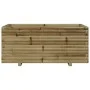 Jardinera madera de pino impregnada 110x60x49,5 cm de vidaXL, Maceteros y jardineras - Ref: Foro24-3282573, Precio: 199,75 €,...