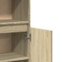 Armario de baño madera contrachapada roble Sonoma 30x30x100 cm de vidaXL, Tocadores de baño - Ref: Foro24-847389, Precio: 62,...