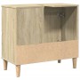 Armario de baño madera contrachapada roble Sonoma 65x33x60 cm de vidaXL, Tocadores de baño - Ref: Foro24-847406, Precio: 53,2...