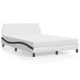Cama con colchón cuero sintético blanco y negro 120x200 cm de vidaXL, Camas y somieres - Ref: Foro24-3208383, Precio: 322,90 ...