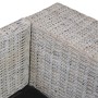 Sofá de 2 plazas con cojines ratán natural gris de vidaXL, Sofás - Ref: Foro24-283070, Precio: 448,29 €, Descuento: %