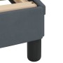 Cama con colchón terciopelo gris oscuro 160x200 cm de vidaXL, Camas y somieres - Ref: Foro24-3208432, Precio: 381,14 €, Descu...