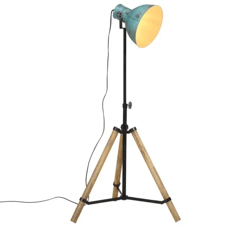Worn blue floor lamp 25 W E27 75x75x90-150 cm by vidaXL, Lamps - Ref: Foro24-371895, Price: 121,31 €, Discount: %