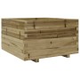 Jardinera madera de pino impregnada 80x80x49,5 cm de vidaXL, Maceteros y jardineras - Ref: Foro24-3282533, Precio: 189,78 €, ...