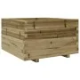 Jardinera madera de pino impregnada 80x80x49,5 cm de vidaXL, Maceteros y jardineras - Ref: Foro24-3282533, Precio: 187,38 €, ...