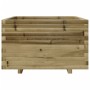 Jardinera madera de pino impregnada 80x80x49,5 cm de vidaXL, Maceteros y jardineras - Ref: Foro24-3282533, Precio: 189,78 €, ...