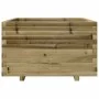 Jardinera madera de pino impregnada 80x80x49,5 cm de vidaXL, Maceteros y jardineras - Ref: Foro24-3282533, Precio: 187,38 €, ...