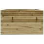 Jardinera madera de pino impregnada 80x80x49,5 cm de vidaXL, Maceteros y jardineras - Ref: Foro24-3282533, Precio: 189,78 €, ...