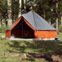 Tienda familiar tipi 12 personas impermeable gris naranja de vidaXL, Tiendas de campaña - Ref: Foro24-94593, Precio: 273,00 €...