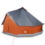 Tienda familiar tipi 12 personas impermeable gris naranja de vidaXL, Tiendas de campaña - Ref: Foro24-94593, Precio: 273,00 €...