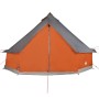 Tienda familiar tipi 12 personas impermeable gris naranja de vidaXL, Tiendas de campaña - Ref: Foro24-94593, Precio: 273,00 €...