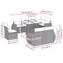 8-piece garden sofa set and black synthetic rattan cushions by vidaXL, Garden sets - Ref: Foro24-3268665, Price: 789,97 €, Di...