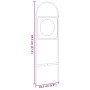 Marcadores de doma 4 unidades acero de vidaXL, Equipo y accesorios para equitación - Ref: Foro24-172498, Precio: 36,99 €, Des...