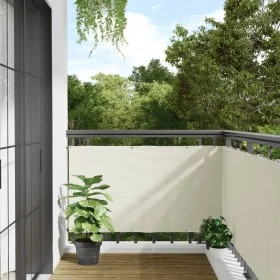 White PVC garden privacy screen 400x75 cm by vidaXL, fence panels - Ref: Foro24-4005397, Price: 17,18 €, Discount: %