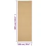 Alfombra de sisal natural 100x300 cm de vidaXL, Alfombras - Ref: Foro24-136314, Precio: 157,30 €, Descuento: %