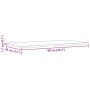Tablero de mesa rectangular 4 uds madera de pino 90x45x1,7 cm de vidaXL, Tableros para mesas - Ref: Foro24-847421, Precio: 75...