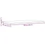 Tablero de mesa rectangular 4 uds madera de pino 90x45x1,7 cm de vidaXL, Tableros para mesas - Ref: Foro24-847421, Precio: 74...