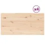 Rechteckige Tischplatte 4 Stück Kiefernholz 90x45x2,5 cm von vidaXL, Tischplatten - Ref: Foro24-847435, Preis: 101,99 €, Raba...