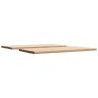 Tablero de mesa rectangular 2 uds madera de pino 80x40x2,5 cm de vidaXL, Tableros para mesas - Ref: Foro24-847428, Precio: 49...