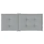 Cojines para silla respaldo alto 4 uds tela gris claro melange de vidaXL, Cojines para sillas y sofás - Ref: Foro24-4002413, ...