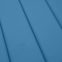 Cojín para tumbona tela azul melange 200x50x4 cm de vidaXL, Cojines para sillas y sofás - Ref: Foro24-4002502, Precio: 40,62 ...
