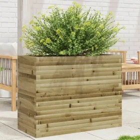 Jardinera madera de pino impregnada 90x40x68,5 cm de vidaXL, Maceteros y jardineras - Ref: Foro24-3282493, Precio: 194,57 €, ...
